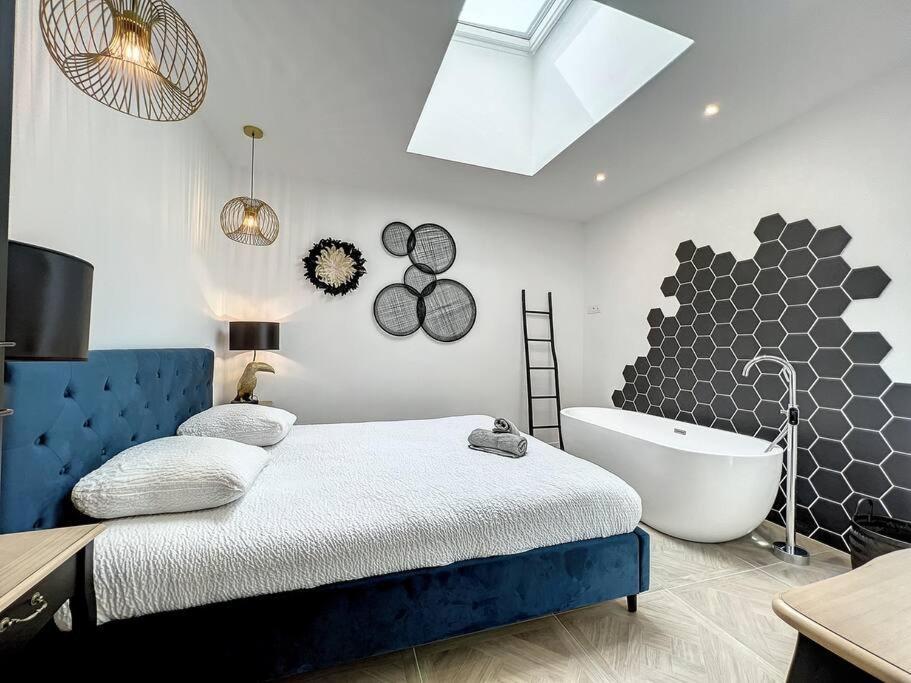 Apartamento Loft Raffine Et Chic Au Calme Proche Du Centre De Beziers Et Des Plages Boujan-sur-Libron Exterior foto